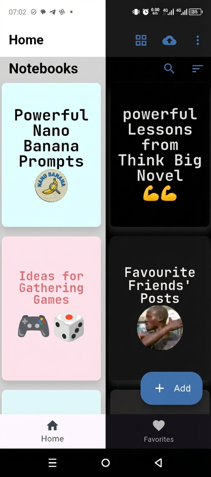 Notebooks Organization