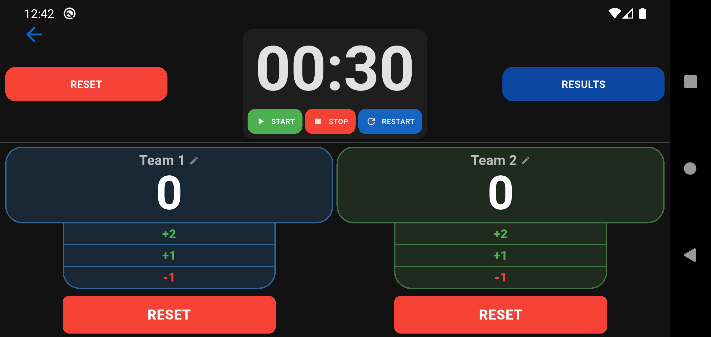 Single Timer Dashboard