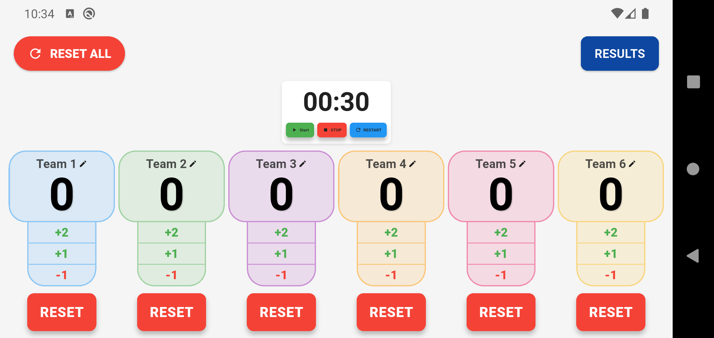 Double Timer Dashboard